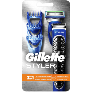 Barbeador Elétrico Gillette Styler 3 em 1 Gillette