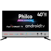Smart TV Full HD 40” Philco PTV40G71AGBL Wi-Fi Bluetooth 4 HDMI 2 USB