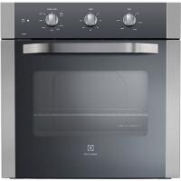 Forno de Embutir Electrolux OG8MX Inox e Preto a Gás