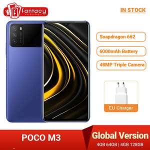 [Internacional] Smartphone Xiaomi Poco M3 4GB 64GB Cool Blue