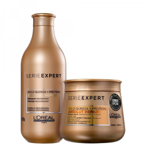 Kit L'Oréal Professionnel Serie Expert Absolut Repair Gold Quinoa + Protein Golden Lightweight