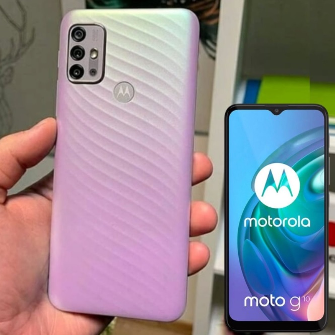 Smartphone Motorola Moto G10 64GB – 4G 4GB RAM Tela 6,5” Câm. Quádrupla + Selfie 8MP