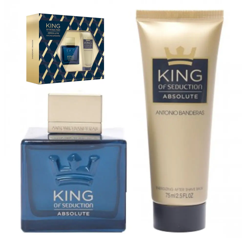 Antonio Banderas King of Seduction Absolute Kit – Eau de Toilette + Pós-Barba