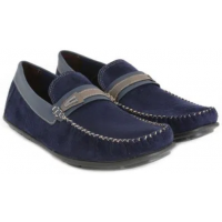Mocassim Camurça Azul-Marinho - Masculino