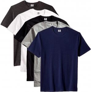 Kit com 5 Camisetas Masculina Básica Algodão Premium