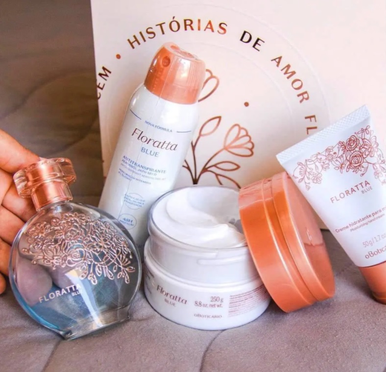 Kit Presente Floratta Blue (4 itens)