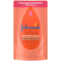 2 Unidades de Refil Sabonete Líquido Infantil 180ml cada - Johnson Johnson