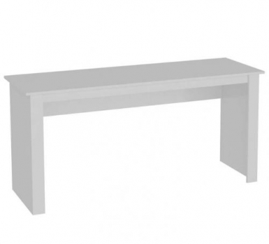 Mesa de Escritório Badesh Branca