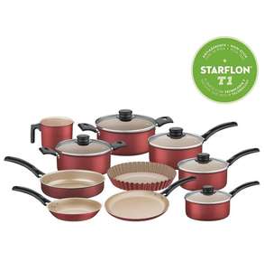 (CC AMERICANAS) Conjunto de panelas antiaderente Tramontina 10 peças