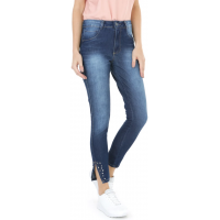 Calça Jeans Biotipo Estonada Azul - Feminina