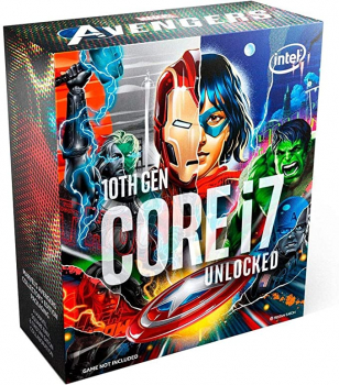Processador Intel Core i7-10700K Marvel´s Avengers Collector´s Edition Packaging, Cache 16MB, 5.1GHz, LGA1200 – BX8070110700KA