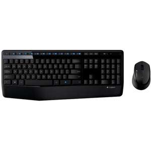 Combo Teclado e Mouse Logitech MK345 USB Wireless
