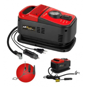 Mini compressor de ar 12v 110v duo air plus schulz