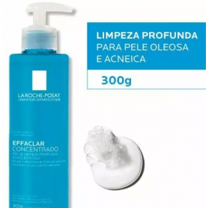 Gel de Limpeza Facial La Roche-Posay Effaclar Concentrado - 300g