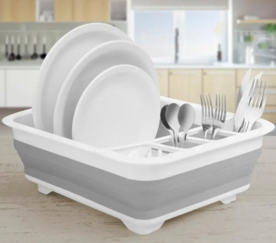 Escorredor de Pratos Retrátil Casambiente – SL004 8 Pratos