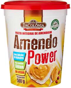 [Prime] Amendopower Pasta De Amendoim Integral Zero 500G