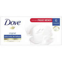 Sabonete em Barra Dove Original Branco 6 Unidades