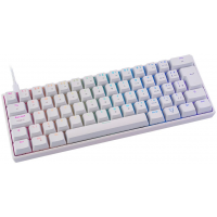 Teclado Mecânico Gamer Husky Blizzard 60% RGB Switch Gateron Red ABNT2 Branco - TC-HBL-BR