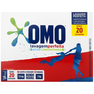 Sabão em Pó Omo Lavagem Perfeita - 1,6kg