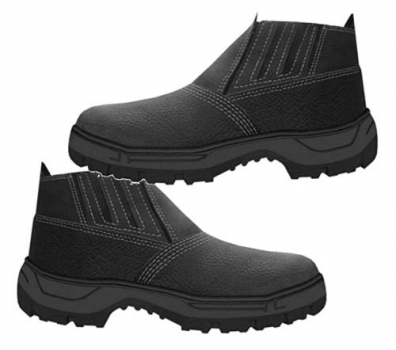 Kala 537411 Botina Raspa N42 Monodensidade Elastico Biqueira Aço