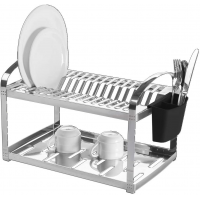 Brinox Utilidades Suprema Escorredor de Pratos, Aço Inox 16