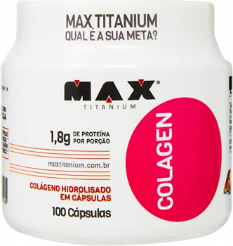 Colageno Hidrolisado 100 Capsulas – Max Titanium