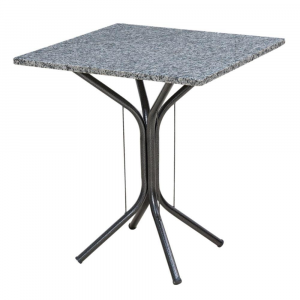 Mesa de Jantar Thais Quadrada Granito - Artefamol