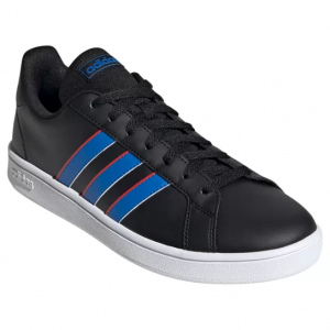 Tênis Adidas Grand Court Base Masculino - Preto e Azul