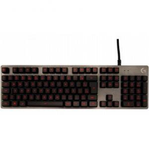 Teclado Mecânico Gamer Logitech G413 Carbon Switch Romer-G Tactile Led Red 920-009162