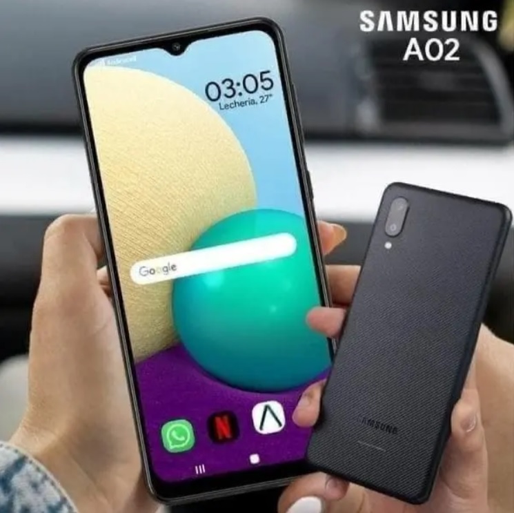 Smartphone Samsung Galaxy A02 32GB 4G – Quad-Core 2GB RAM 6,5” Câm. Dupla + Selfie 5MP