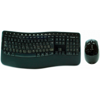 Combo Teclado e Mouse sem Fio Microsoft Comfort ABNT 2 - PP400005