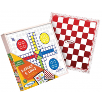 Jogo Damas e Ludo 60210 - Xalingo