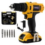 Furadeira Parafusadeira A Bateria 12V Lítio Trevalla com Maleta e Acessórios