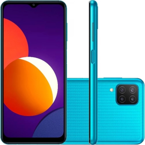 Smartphone Samsung Galaxy M12 64GB 4G Wi -Fi Tela 6.5'' Dual Chip 4GB RAM Câmera Quádrupla + Selfie 8MP - Verde