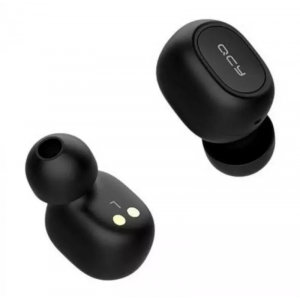 Fone de Ouvido QCY Bluetooth, Preto - T1C