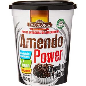 Amendopower Pasta De Amendoim Brigadeiro Proteico Zero 450G