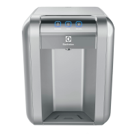 Purificador de Água Electrolux Prata com Painel Touch Bivolt - PE11X