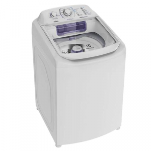 Lavadora de Roupas Electrolux Automática LAC12 Topload com Dispenser Autolimpante e Cesto Inox 12kg - Branca
