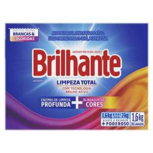 [PRIME] Sabão em Pó Brilhante Limpeza Total Combate 1.6kg (mín. 10)