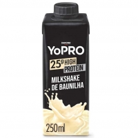 YoPRO Bebida Láctea Uht Milkshake De Baunilha 25g De Proteínas 250ml