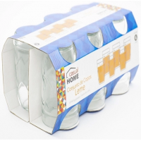 Conjunto De 6 Copos Leme 255ml Casual Home