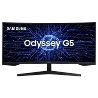 Monitor Gamer Samsung Odyssey G5, 34´ Curvo, 165Hz, 1ms, Ultra WQHD - LC34G55TWWLXZD