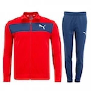 Conjunto de Agasalho Puma Techstripe Tricot Suit CL - Masculino