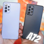 Smartphone Samsung Galaxy A72 128GB Azul 4G – 6GB RAM Tela 6,7” Câm. Quádrupla + Selfie 32MP