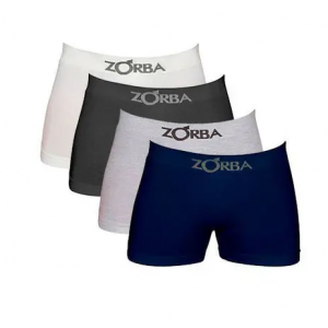 Kit 5 Cuecas Box Boxer Zorba Adulto Masculino 781 - Sortidas