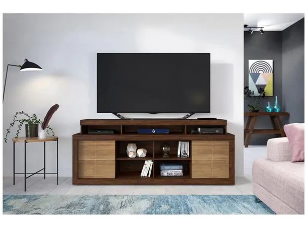 Rack para TV até 70” 2 Portas Caemmun – Premium Titan