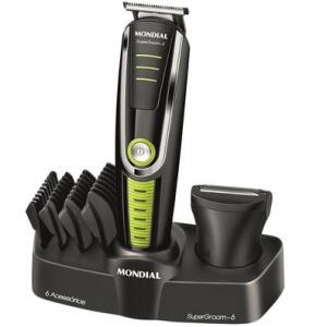 Aparador de Pelos Mondial Super Groom 06 Bivolt - BG-04