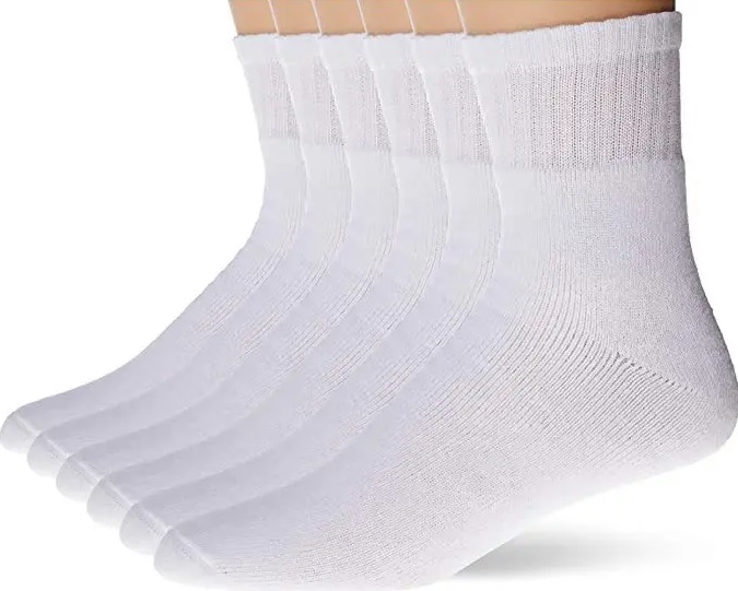 Kit com 6 Meias Básicas Atoalhadas, Trifil, Adulto Unissex