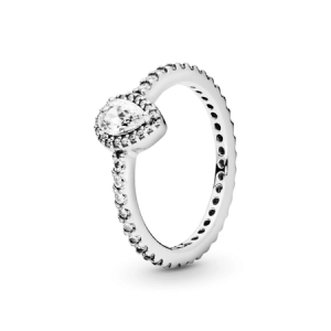 Anel Delicada Gota De Água Brilhante - 196254CZ