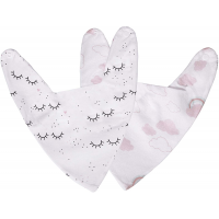 Babador Bandana Papi Baby Tamanho Unico 02 Unidades Papi Textil